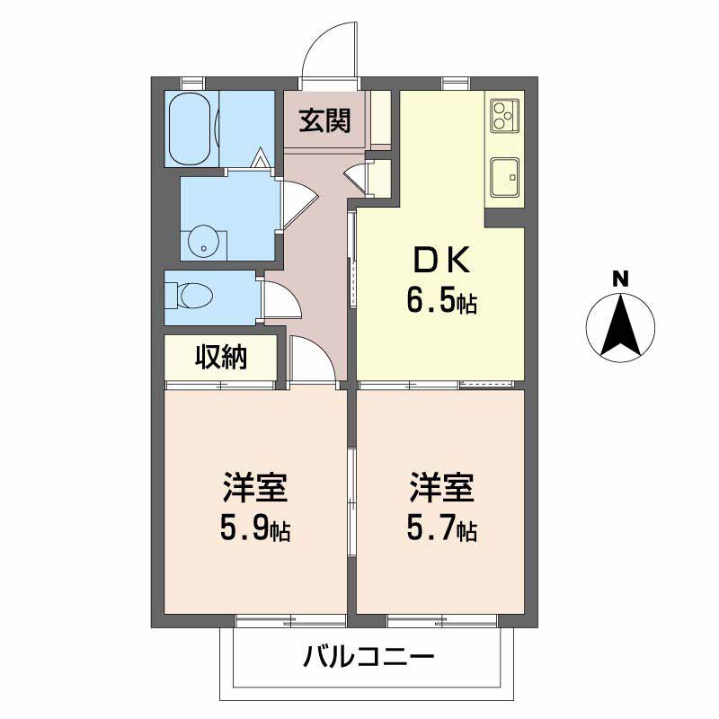 シャーメゾン　ドラジェ　Ｄ棟D0102-2