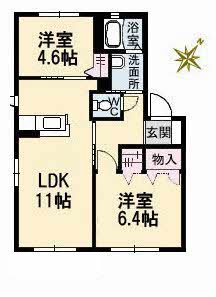 木もれ陽　二番館B0102-2