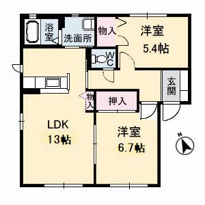 Ｍｙメゾン　みらいえ　Ｂ棟 B0101号-16