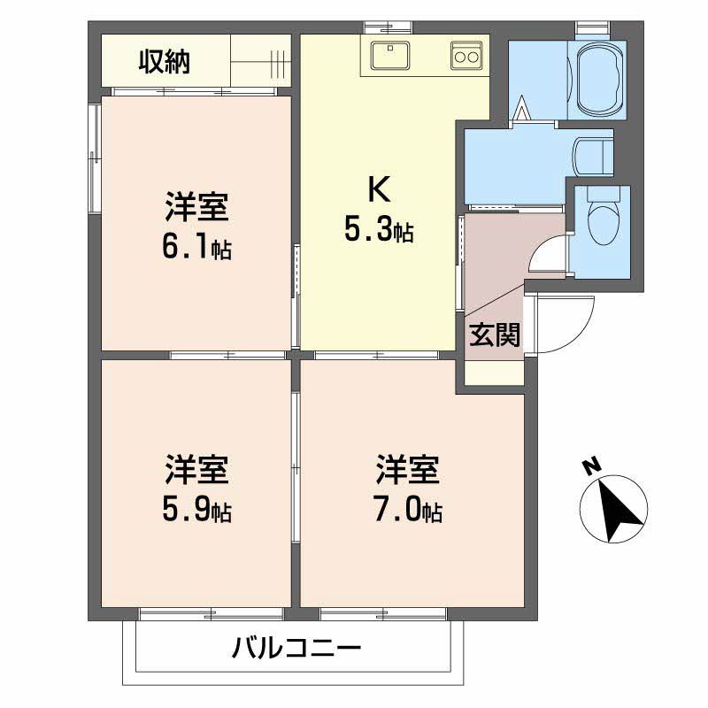 シャーメゾン明月 D棟 D0201号-16