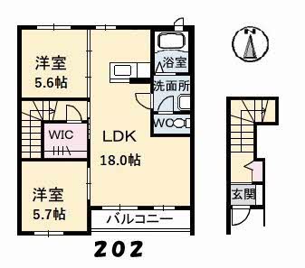シャーメゾン桜川A0202-2