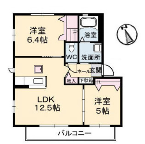 シャーメゾントゥモロー B棟 B0102号-16