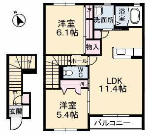シャーメゾン東岐波　Ｃ棟 C0202号-16