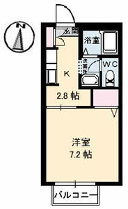 ディアス中塚　Ｂ棟 B0205号室