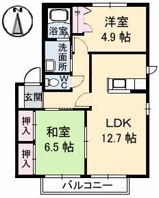 コートＭＴ　　Ｄ館 D201号室