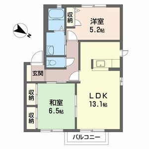 ジュネスタウン　Ａ棟 A0201号室