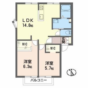 ヴィラ橋本　Ｂ棟B0202-5