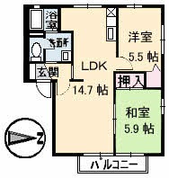 フレグランスKOZAI B棟 B0202号-16
