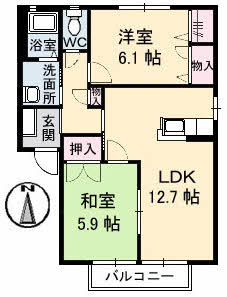 ジュネスＴＯＳＨＩ　Ｃ棟 C0202号-16