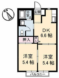 フレグランス佐野 201号室