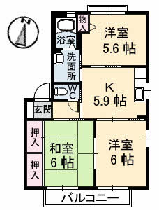 トレランス B棟 B0101号-2