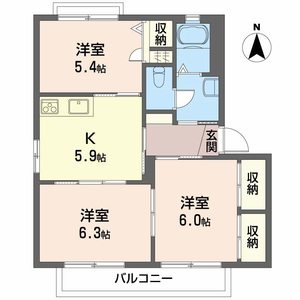 グランコート浅野 D棟 D0202号-15