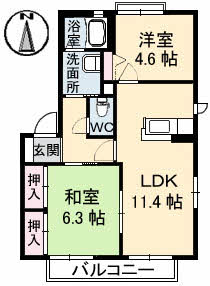 フラワーランド　Ｄ棟 D0201号-14