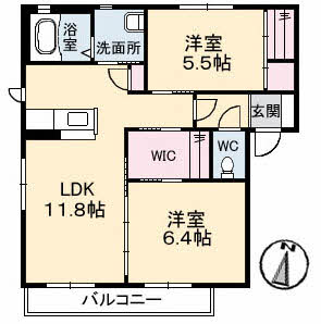 フルーツランド　Ａ棟 A0202号-15
