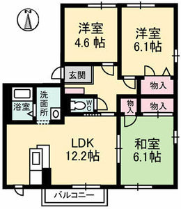 シャンベール　Ａ棟 A0201号-2