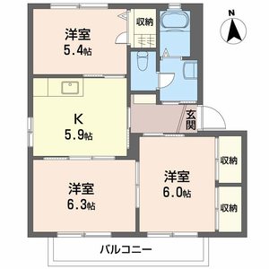 サン・バリュージュ　Ｃ棟 C0102号室