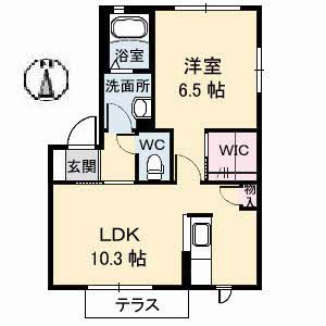 ルミエール松縄 B棟 B0101号-16