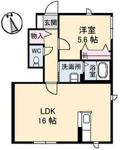 Marrone B棟 B0101号-16