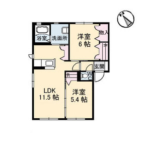 シャーメゾン　フォーユー 102号室