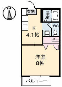 カサベルデⅢ 101号室