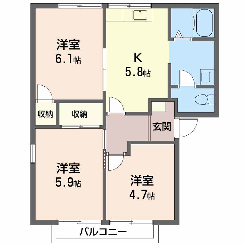 カサベルデ　Ⅱ棟B0101-2