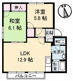 ドムス・ヒルズ D館 D0203号-16