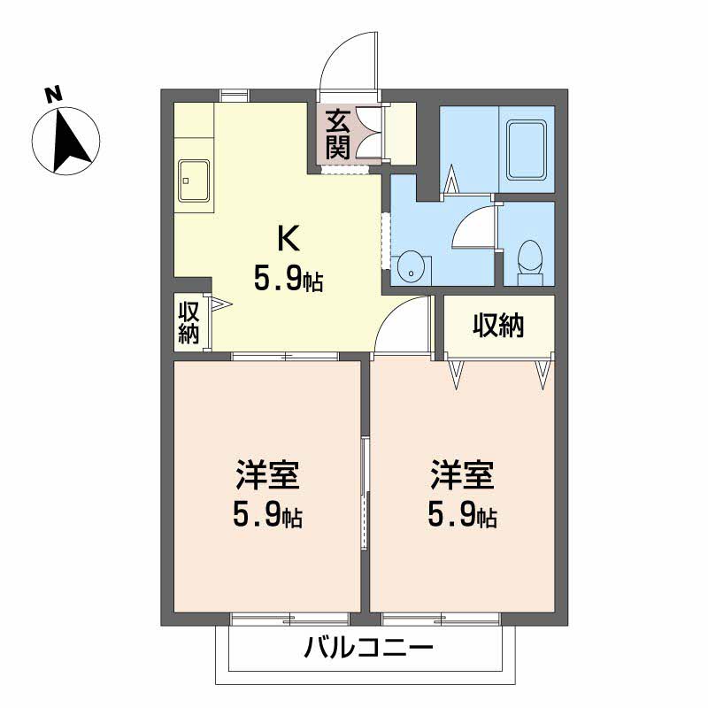 ドムス・ヒルズ　Ｇ館G202-2