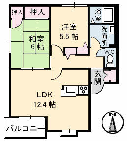 ラ・カーナ E棟 E102号-15