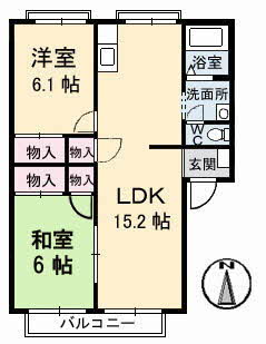 メゾン・ド・バンベール A棟 A0102号-15