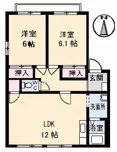 フレグランス円座　Ｄ棟D0103-2