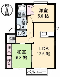 フレグランス円座　Ｆ棟F0202-2