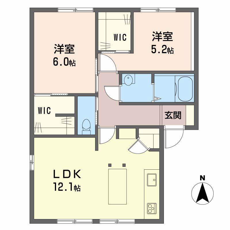 ベルメゾン　Ｂ棟B0202-2