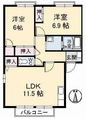 ベルメゾン　Ａ棟A0202-2