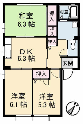 ジュネスタウン C棟 C0203号-15