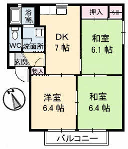 ラフォーレ　Ｄ棟D0201-2