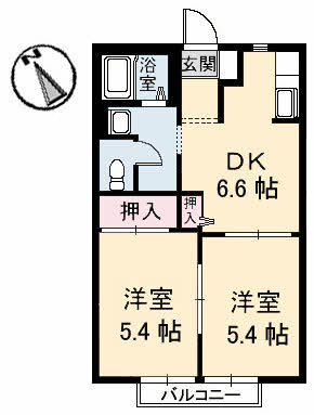 フレグランス佐野 201号-13