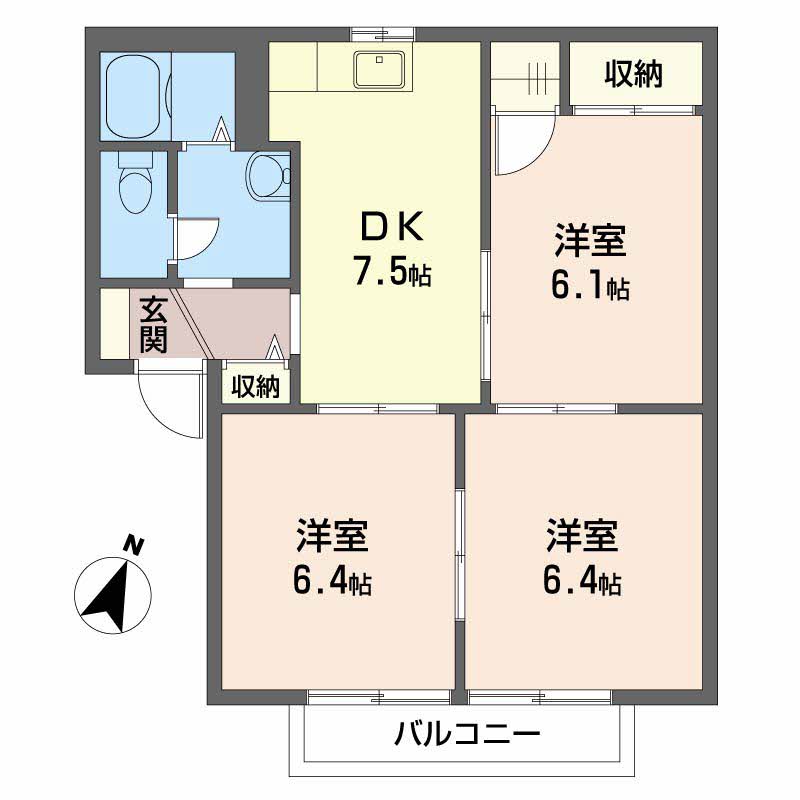 レシェンテ　Ｄ棟D0202-2