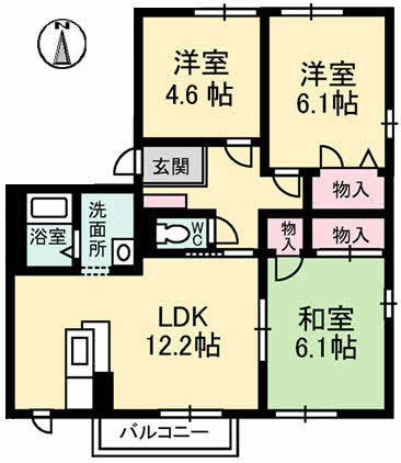 シャンベール　Ａ棟A0201-2