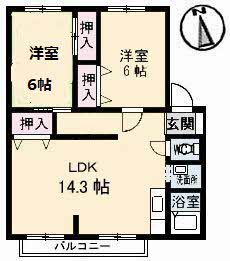 サンビレッジ高松　Ｋ棟 K0102号-16