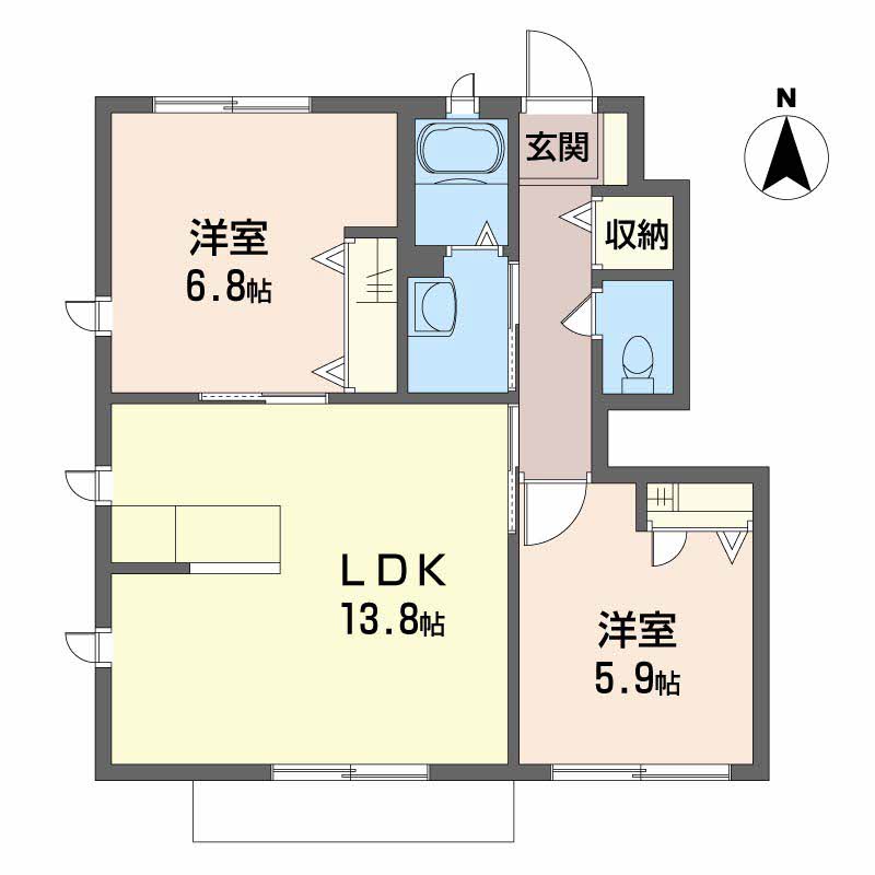 エトワール滝宮　Ｂ棟B0102-2