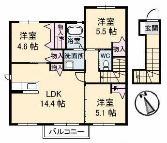 プランドール　Ｂ棟B0202-2