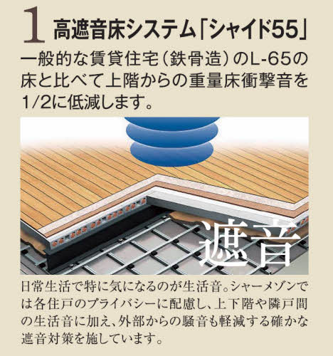 シャーメゾン宇多津　Ｂ棟 B102号-3