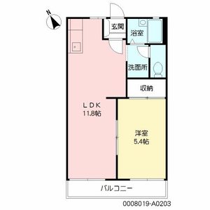 セフィラＴ　＊＊ A0203号室