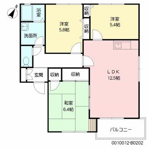 ディアス本城　Ｂ棟　＊＊＃ B0202号-16