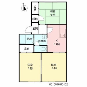 ＫＮジャンクション　Ｂ棟　＊ B0102号室