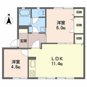 フレグランスひろせ　Ａ棟　＊＊ A0103号-14