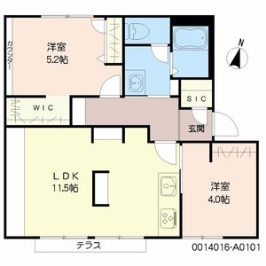 フローラルパレス　Ａ棟 A0101号室