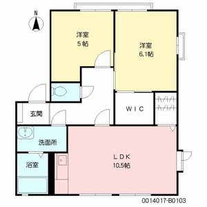 デュープレックス小池原　Ｂ棟　＊＊ B0103号室