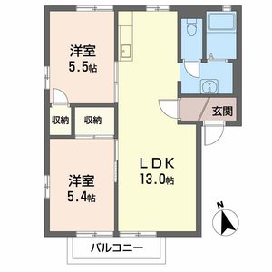 オオノニューコーポ　Ａ棟　＊＊ A0201号室