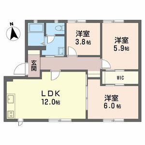 カレッジヒルズ　Ａ棟 A0101号-16